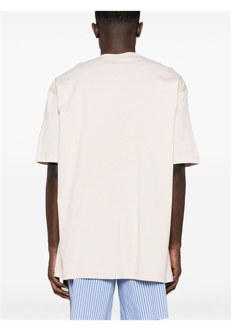 printed t-shirt uomo beige COMME DES GARÇONS SHIRT | FO-T0234